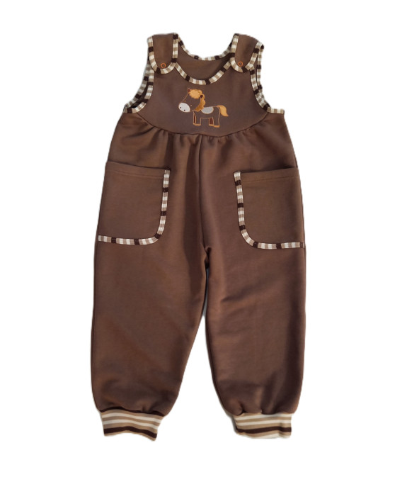 GAJI / Tepláky Zahradník - hnedá