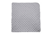 GAJI / Deka minky 80x80cm - sivá