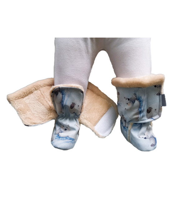 GAJI / Papučky zateplené - vzor2