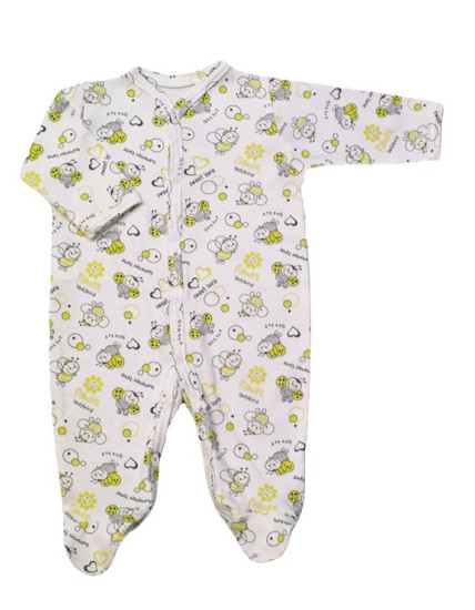GAJI / Pyžamo overal s nôžkou obojlíc - vzor2