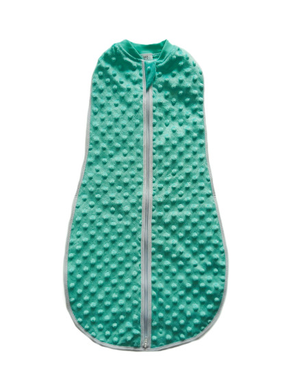 GAJI / Spací vak/ulitka minky - zelená
