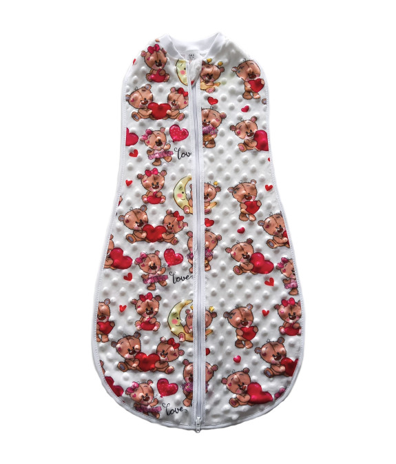 GAJI / Spací vak/ulitka minky - vzor1