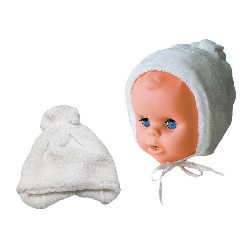 GAJI / Čiapka teplá wellsoft - biela