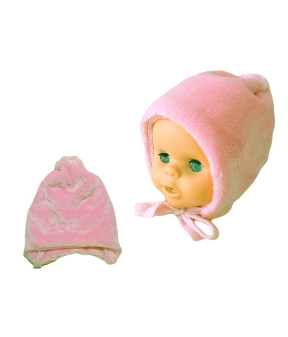 GAJI / Čiapka teplá wellsoft - ružová