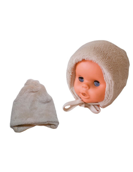 GAJI / Čiapka teplá wellsoft - béžová