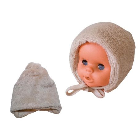 GAJI / Čiapka teplá wellsoft - béžová