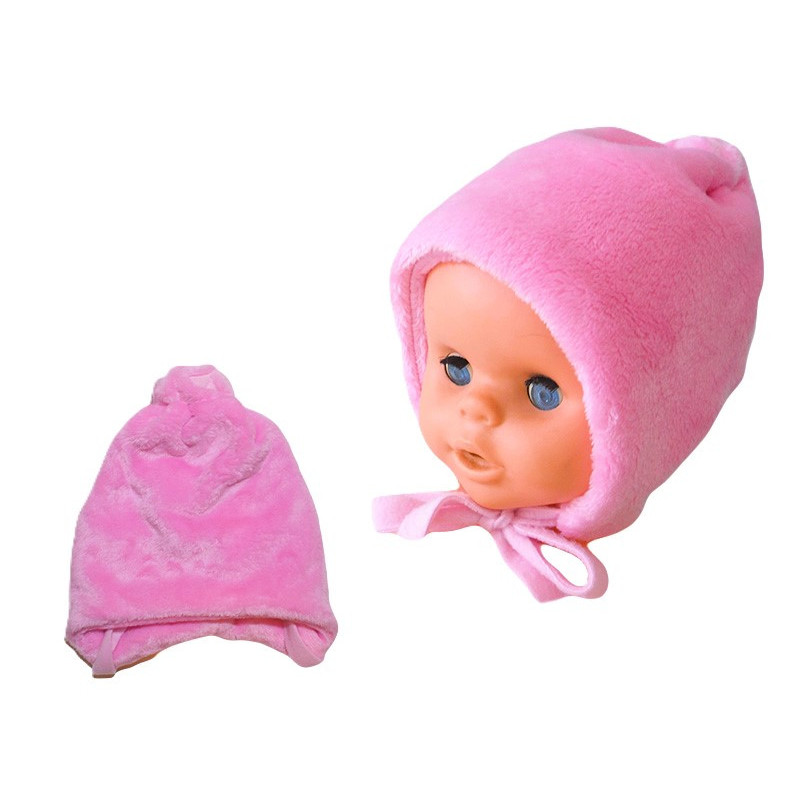 GAJI / Čiapka teplá wellsoft - ružová2