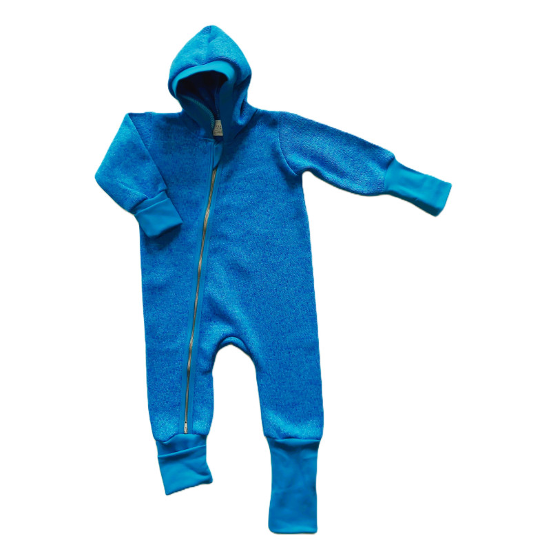 GAJI / Overal rastúci úplet - tyrkysová