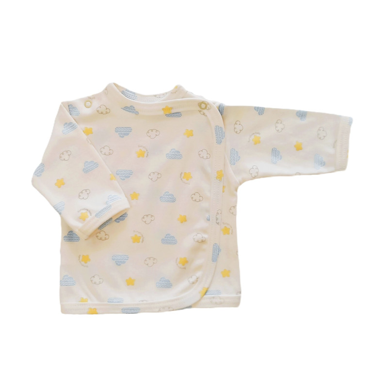 GAJI / Košieľka kojenecká prekladaná - vzor7