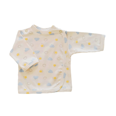 GAJI / Košieľka kojenecká prekladaná - vzor7