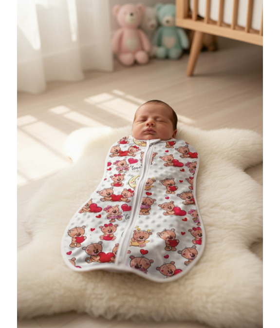 GAJI / Spací vak/ulitka minky - vzor1