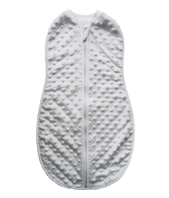 GAJI / Spací vak/ulitka minky - biela