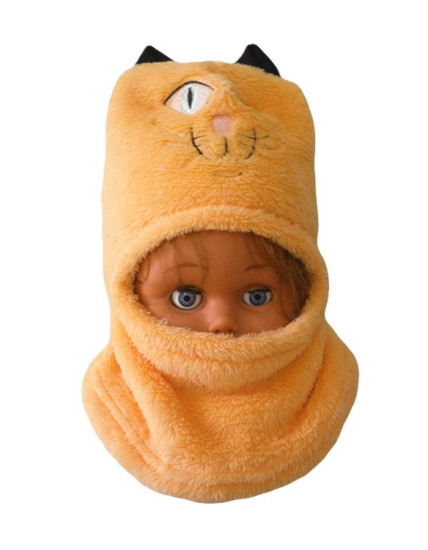 GAJI / Kukla teplá wellsoft - oranžová