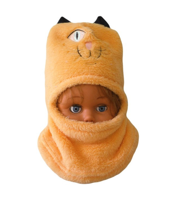 GAJI / Kukla teplá wellsoft - oranžová