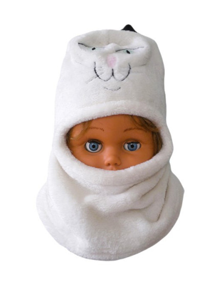 GAJI / Kukla teplá wellsoft - biela