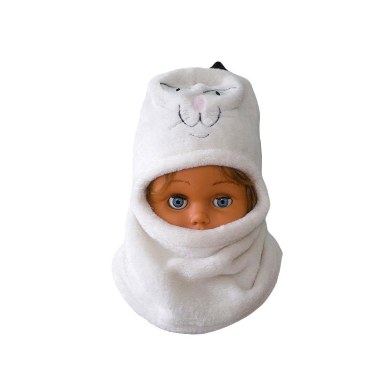 GAJI / Kukla teplá wellsoft - biela