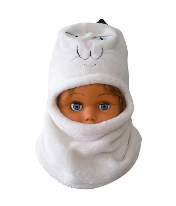 GAJI / Kukla teplá wellsoft - biela