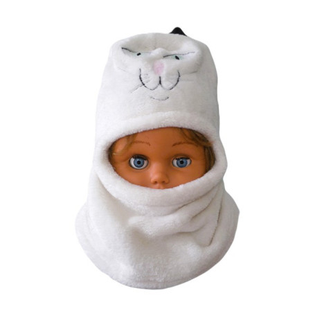 GAJI / Kukla teplá wellsoft - biela