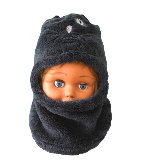 GAJI / Kukla teplá wellsoft - tm.sivá