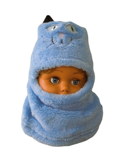 GAJI / Kukla teplá wellsoft - modrá