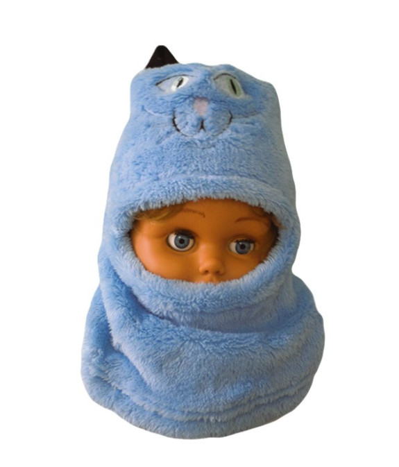 GAJI / Kukla teplá wellsoft - modrá