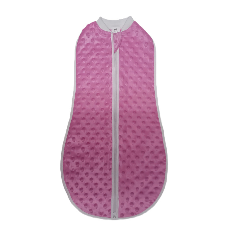 GAJI / Spací vak/ulitka minky - ružová