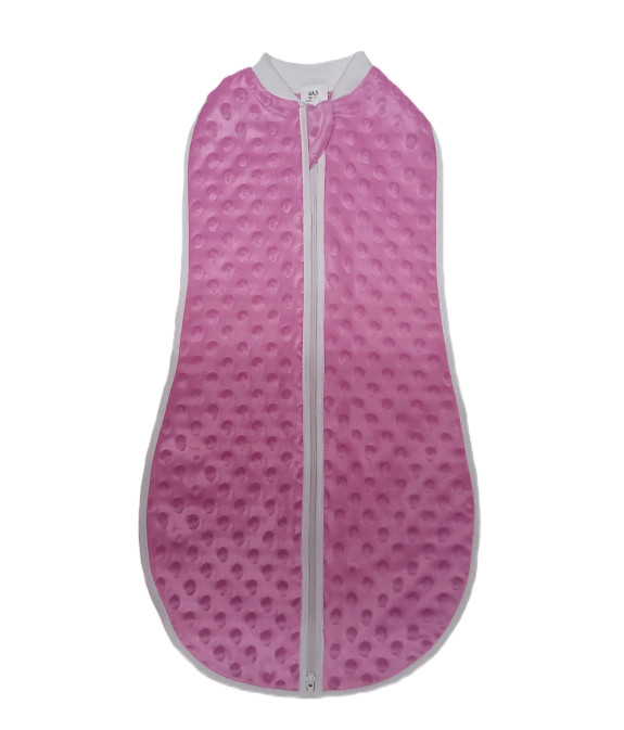 GAJI / Spací vak/ulitka minky - ružová