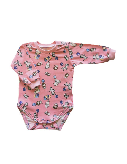 GAJI / Body dlhý rukáv bočné zapínanie - vzor7