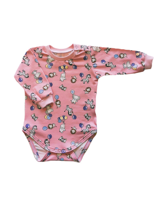 GAJI / Body dlhý rukáv bočné zapínanie - vzor7