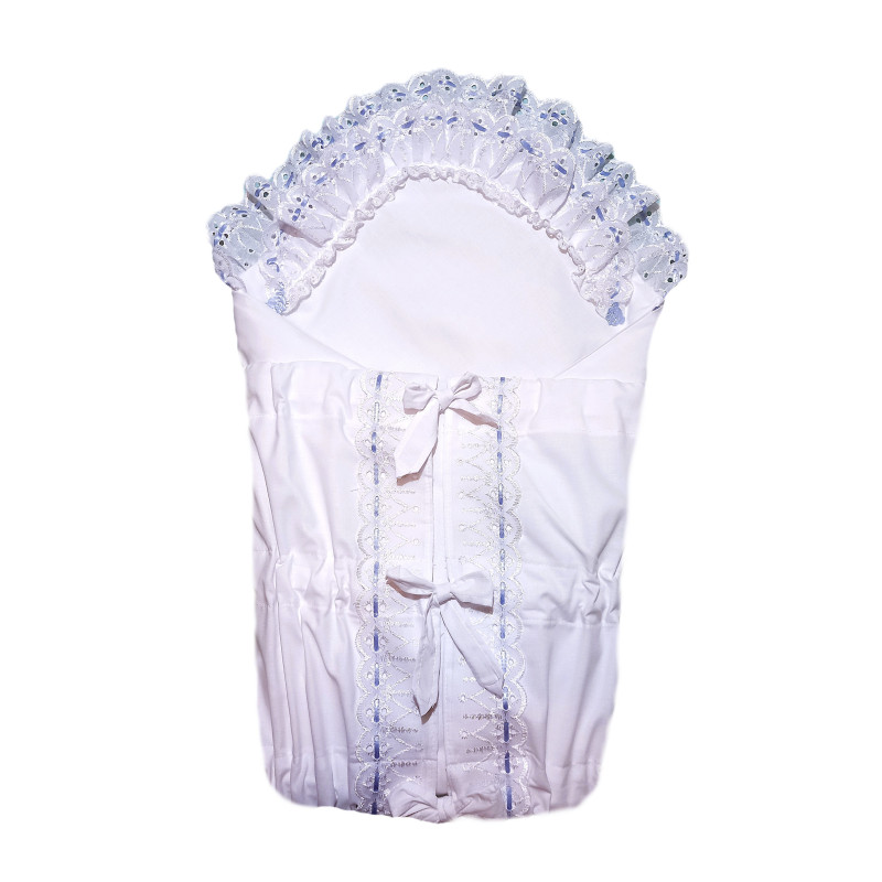 GAJI / Zavinovačka 5cm madeira prepletená 2xfodra - modrá