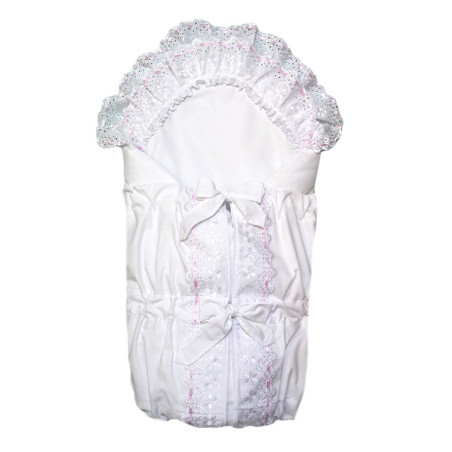 GAJI / Zavinovačka 5cm madeira prepletená 2xfodra - ružová