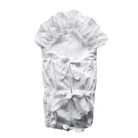 GAJI / Zavinovačka 5cm madeira prepletená 2xfodra - biela2