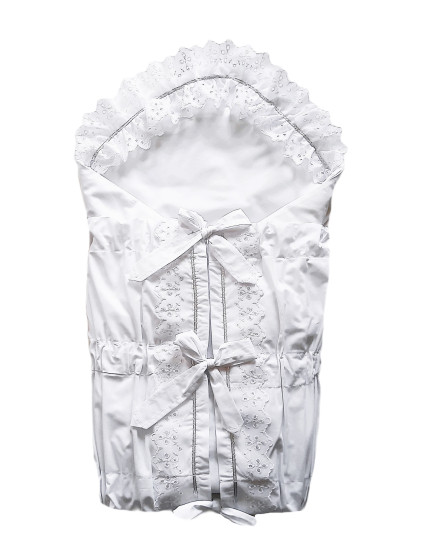 GAJI / Zavinovačka 5cm madeira zdobená 2xfodra - strieborná