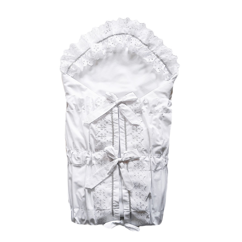 GAJI / Zavinovačka 5cm madeira zdobená 2xfodra - strieborná