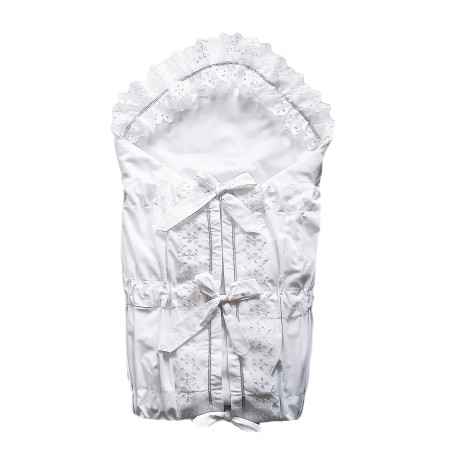 GAJI / Zavinovačka 5cm madeira zdobená 2xfodra - strieborná