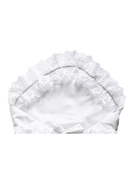 GAJI / Zavinovačka 5cm madeira zdobená 2xfodra - strieborná