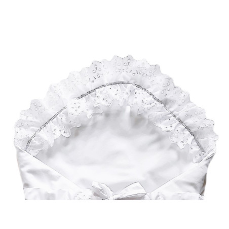 GAJI / Zavinovačka 5cm madeira zdobená 2xfodra - strieborná