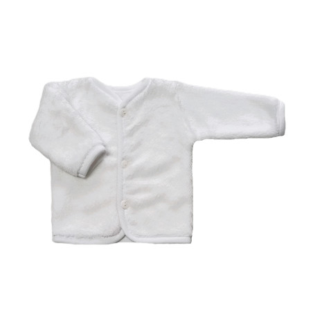 GAJI / Kabátik lemovaný wellsoft - biela