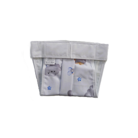 GAJI / Ortopedické nohavičky na suchý zips lemované bez PVC - farebné