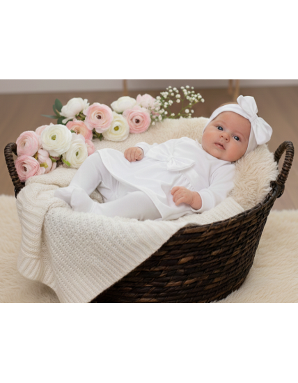 GAJI / 3-dielna súprava na krst - dievčenská