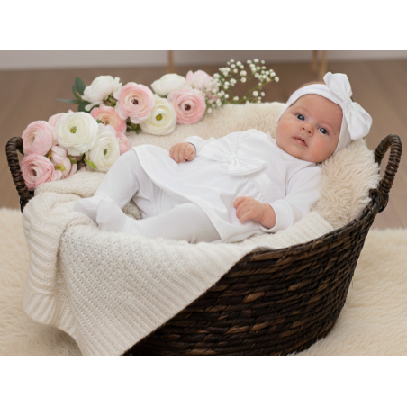 GAJI / 3-dielna súprava na krst - dievčenská