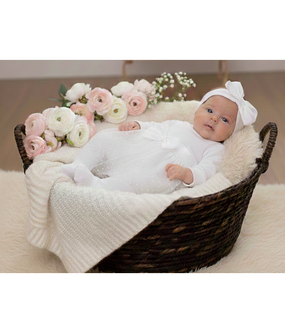 GAJI / Šaty/súprava na krst - vzor8