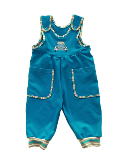 GAJI / Tepláky Zahradník - tyrkysová