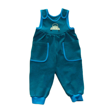 GAJI / Tepláky Zahradník - tyrkysový melír