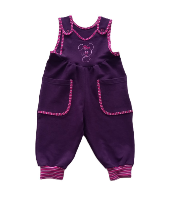 GAJI / Tepláky Zahradník - tm.fialová