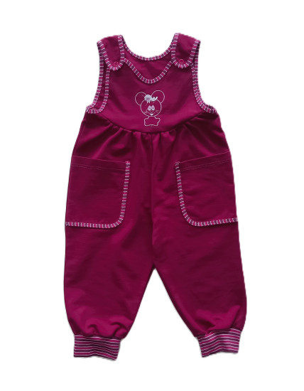 GAJI / Tepláky Zahradník - malinová