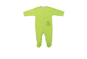 GAJI / Pyžamo overal s nôžkou - pistáciová