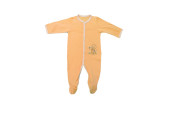 GAJI / Pyžamo overal s nôžkou - oranžová