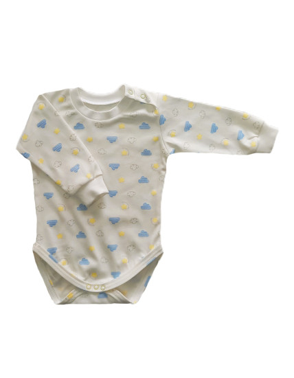 GAJI / Body dlhý rukáv bočné zapínanie obojlíc - vzor7