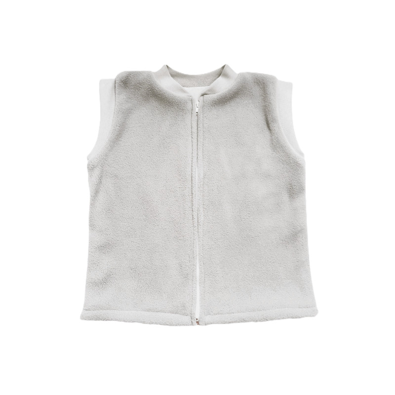 GAJI / Vesta teplá flis - biela